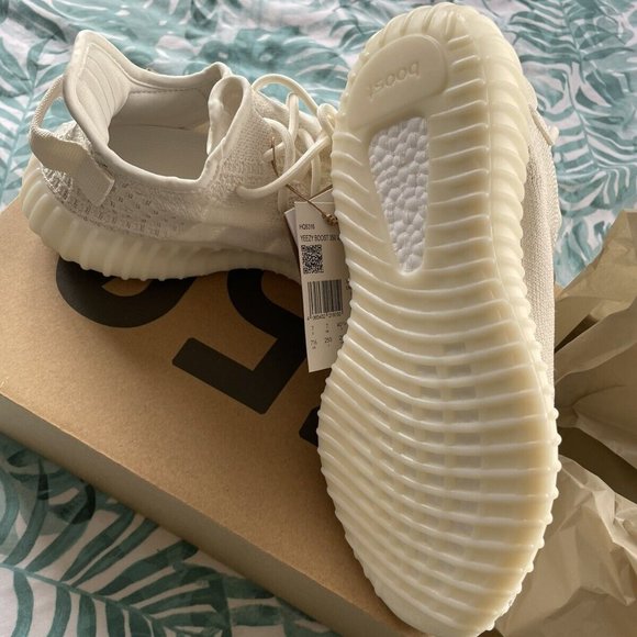 Adidas Yeezy Boost 350 V2 Bone men\'s plus size sneaker US 12